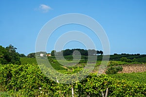 Country landscape near Lanciano, Abruzzo, Italy