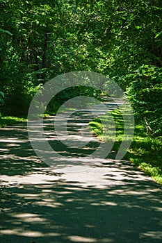 A Country Lane in Southwest Virginia, USA