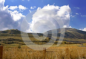 Country with Mountains