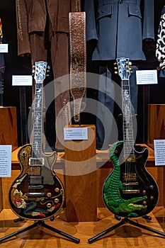 Country music Icons Brooks and Dunn Guitars