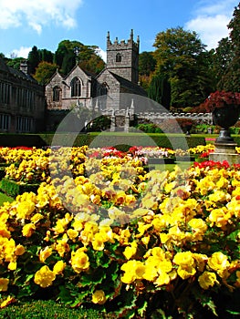 Country old house of Lanhydrock, Bodmin, UK