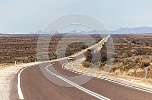 Country outback road. Flinders Ranges. Australia.