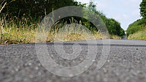 Country paths lanes & roads in summer, no cars or people