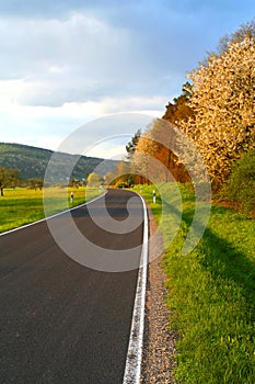 Country road photo