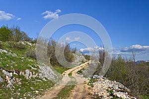 Country road, Montenegro