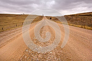 Country Road near Elm Creek, Nebraska