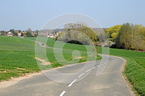 A country road in Val d Oise