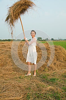 Country romantic bride
