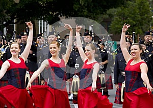 Country Scottish Dancers at 2010 Royal Tour