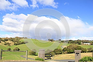 Country side farm land village in NSW