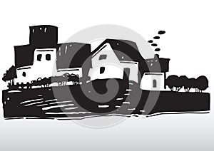 Country side village