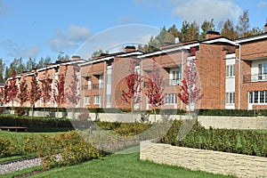 Country-storey residential block brick houses