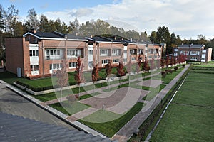 Country-storey residential block brick houses