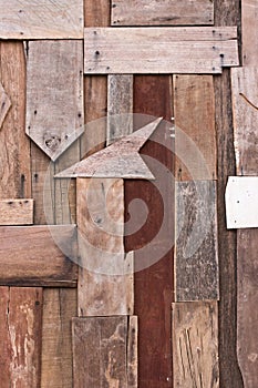 Country Style Rustic Wood