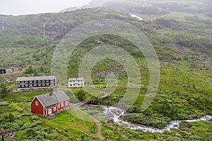 Country summer landscape, Norway