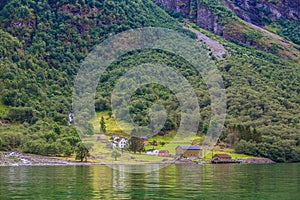 Country summer landscape, Norway