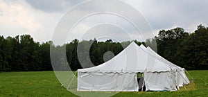 Country wedding or events tent