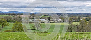 Countryside around Falfield South Gloucestershire including HM Prison Eastwood Park, England, UK photo