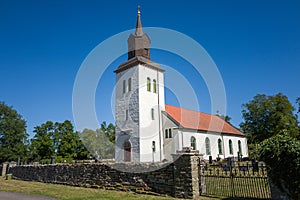 Countryside church in Sweden