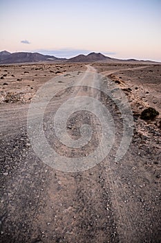 Countryside Desert Dirt Road