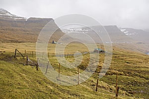 Countryside on Faroe Islands