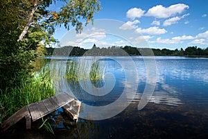 Countryside lake