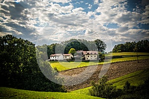 Countryside landscape