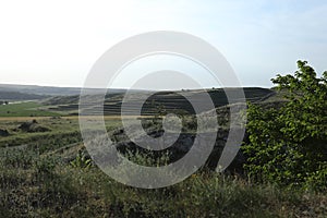 Countryside landscape, Dobrogea, Romania