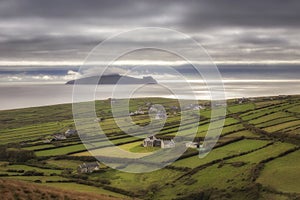 Countryside landscape in Irland, Ring of Kerry