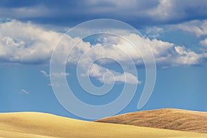 Countryside landscape in Val d`Agri, Basilicata