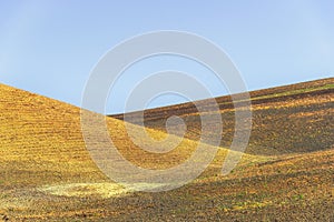 Countryside landscape in Val d`Agri, Basilicata