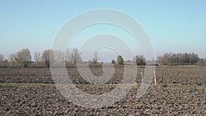 Countryside Landscape in Winter