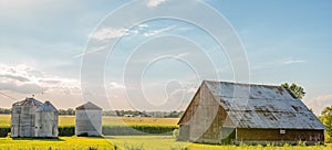 Countryside midwest farm web banner