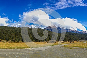 Countryside in Paradise, near Queenstown, South Island, New Zealand