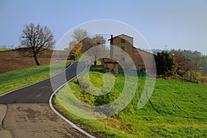 Countryside in Parma, Italy photo