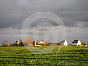 Countryside in Plerin