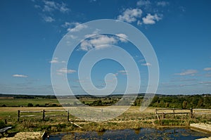 Countryside of  Pulborough Brooks West Sussex