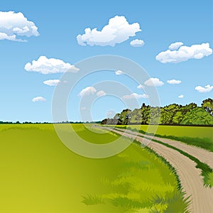 Countryside Road photo