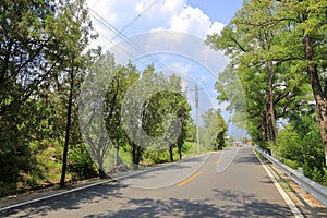 The countryside road of changping distict, adobe rgb