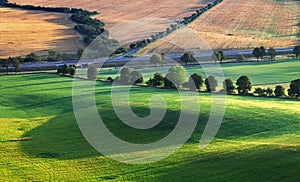 Countryside rural landscape