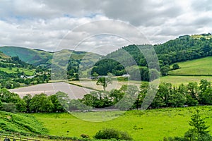 Countryside in rural Wales