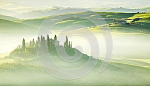 Countryside, San Quirico dÂ´Orcia, Tuscany,