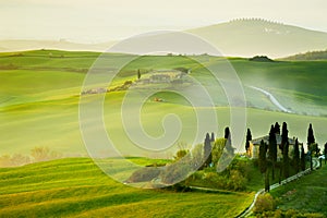 Countryside, San QuiricoÂ´Orcia , Tuscany,