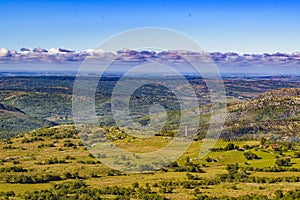 Countryside Scene Aerial View, Maldonado, Uruguay photo