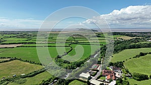 Countryside Surrounding Weston Super Mare in the UK