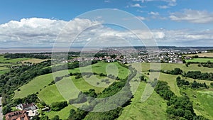 Countryside Surrounding Weston Super Mare in the UK