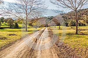 Countryside in the Upper Hunter Valley, NSW, Australia