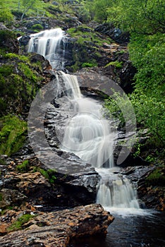 Countryside waterfall