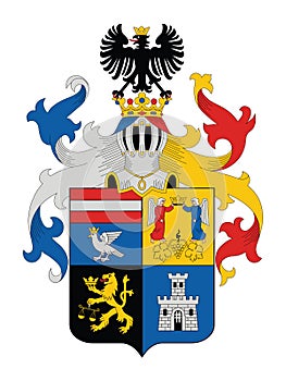 County Coat of Arms of Borsod-AbaÃºj-ZemplÃ©n