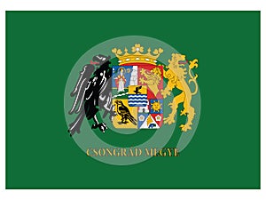 County Flag of CsongrÃ¡d